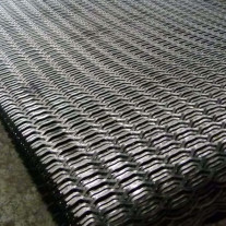 Лист просечно-вытяжной стальной ПВЛ 406, размеры 1x2.6 м, сталь Ст3