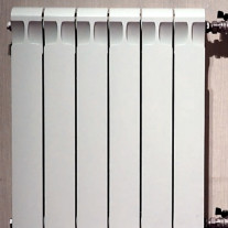 Радиатор биметаллический 350x80x8 мм 