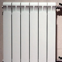 Радиатор алюминиевый STI антикор 500 мм 6 секций 100 мм